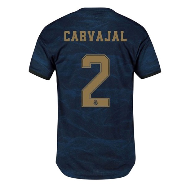Camiseta Real Madrid NO.2 Carvajal 2ª Kit 2019 2020 Azul